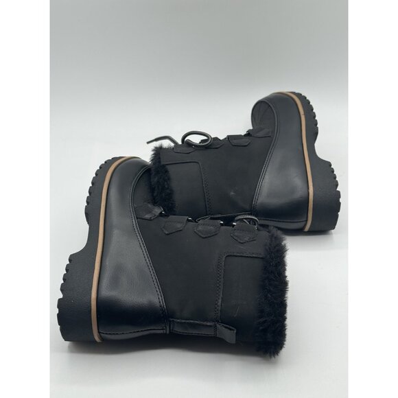 JBU By Jambu Boots Womens Faux Fur Black Exterior Weather Ready Size 7 M - Picture 6 of 12
